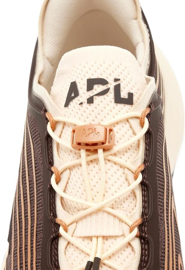 APL: ATHLETIC PROPULSION LABS Sneakers met vlakken en koordstoppersluiting Bruin - Foto 3