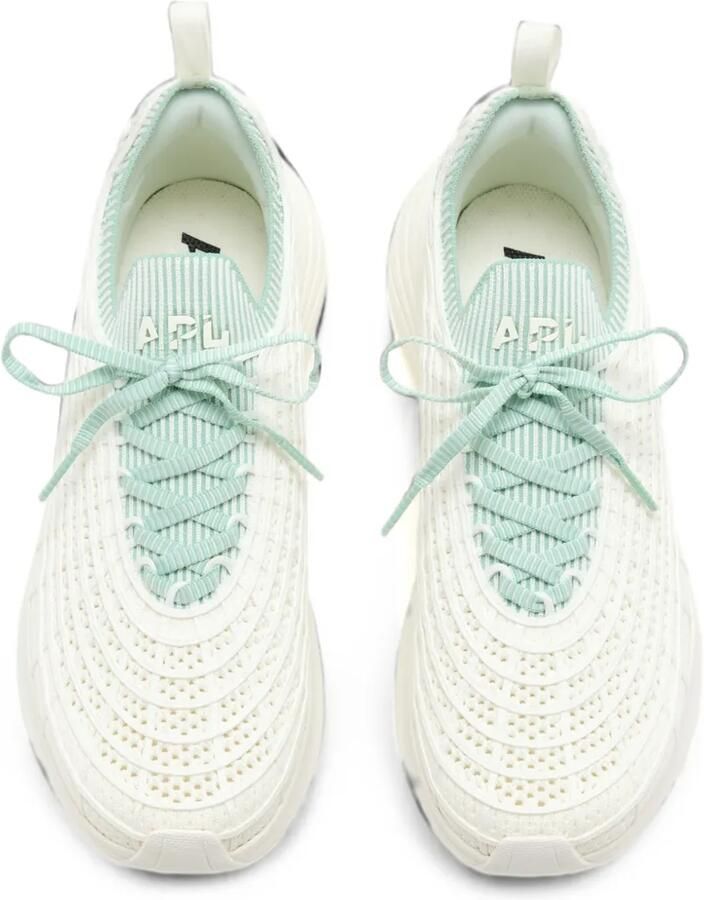 APL: ATHLETIC PROPULSION LABS TechLoom Zipline ribgebreide sneakers Wit - Foto 2