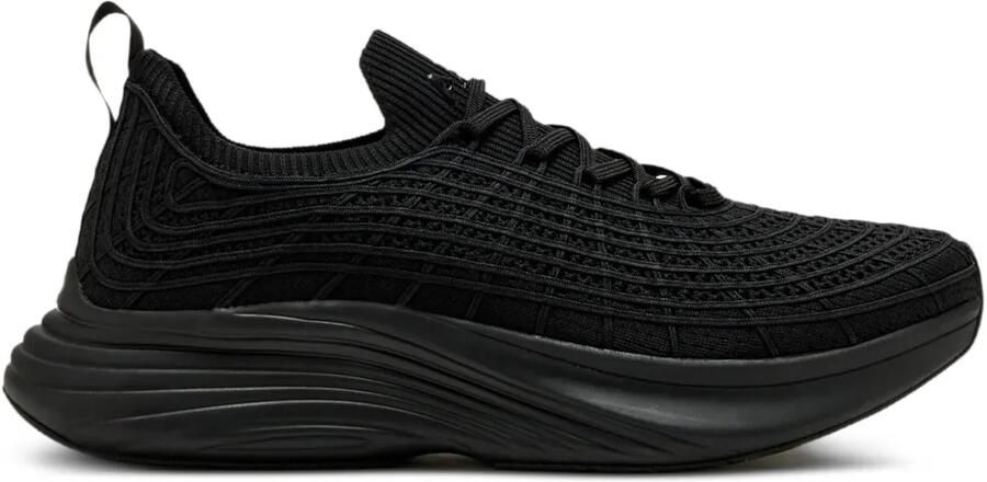 APL: ATHLETIC PROPULSION LABS TechLoom Zipline sneakers met textuur Zwart