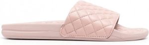 APL: ATHLETIC PROPULSION LABS Lusso gewatteerde slippers Roze