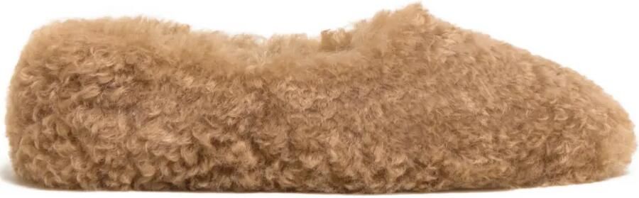 Apparis Magda bouclé ballerina's Beige