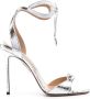 Aquazzura Leren sandalen Zilver - Thumbnail 1