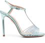 Aquazzura Amore Mio sandalen Blauw - Thumbnail 1