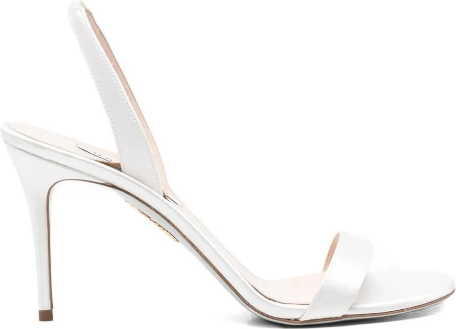Aquazzura 100 mm So Nude sandalen Wit