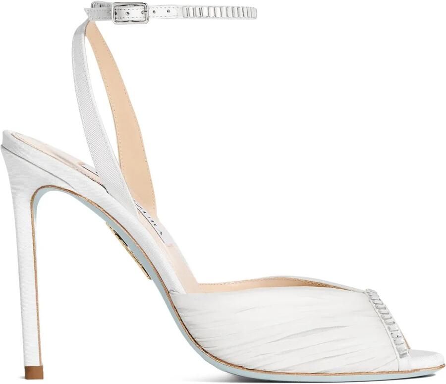 Aquazzura 105 Be Mine sandalen Wit - Foto 4