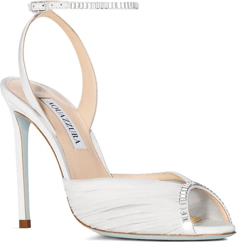 Aquazzura 105 Be Mine sandalen Wit - Foto 5