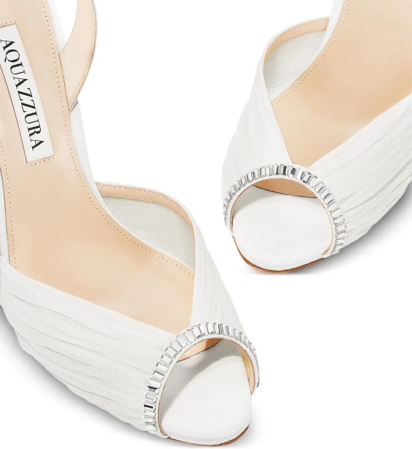 Aquazzura 105 Be Mine sandalen Wit - Foto 2