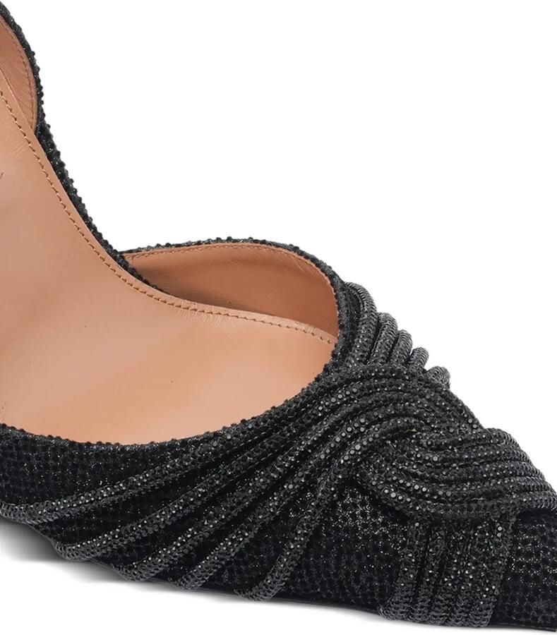 Aquazzura 120 mm slingback pumps met puntige neus Zwart - Foto 2