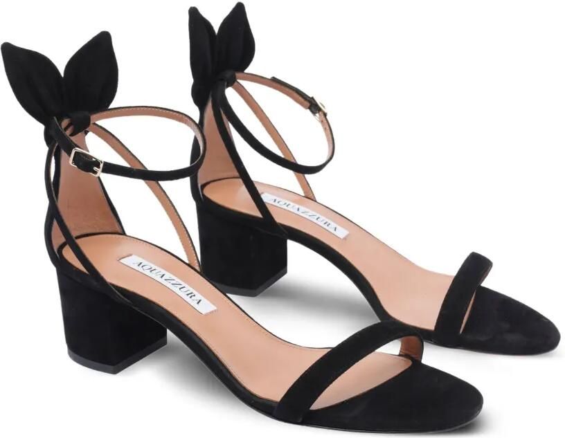 Aquazzura 55 mm Bow Tie sandalen Zwart - Foto 2