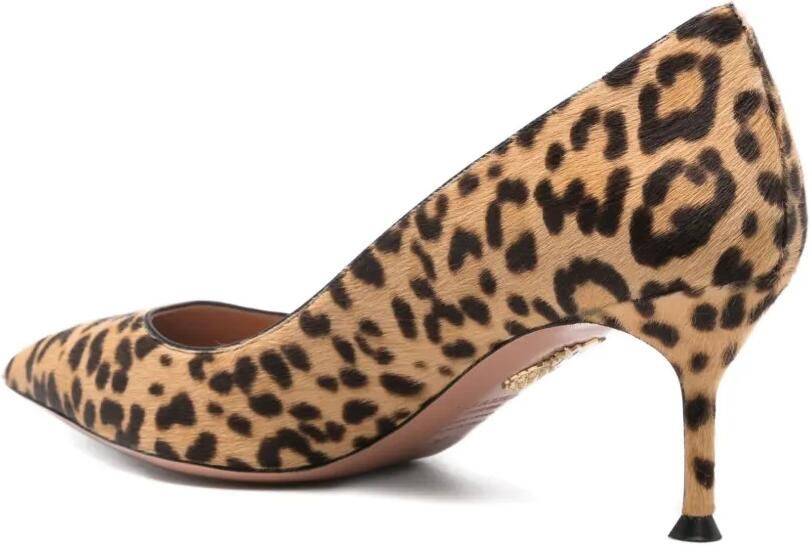 Aquazzura 65mm Purist pumps Bruin - Foto 3