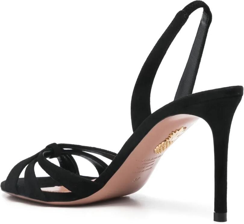 Aquazzura 85 mm Tati sandalen Zwart - Foto 3