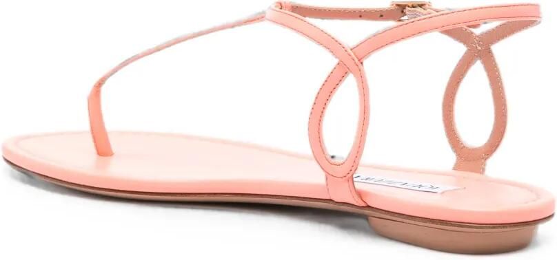Aquazzura Almost Bare sandalen Oranje - Foto 3
