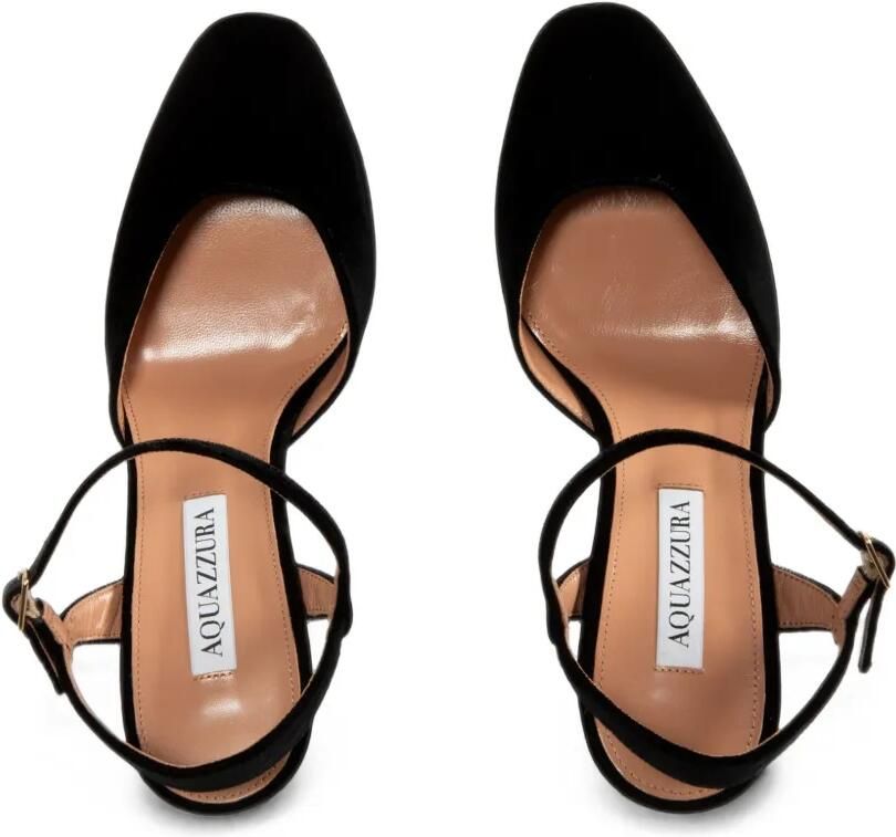 Aquazzura Amira Plateau 110 pumps Zwart - Foto 4