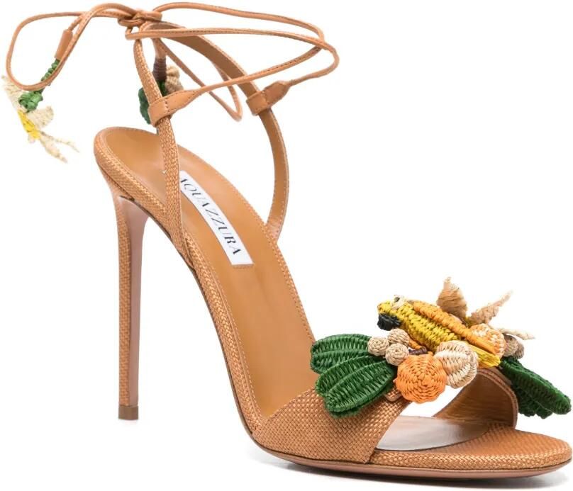 Aquazzura Birdsong sandalen 105 Beige - Foto 2