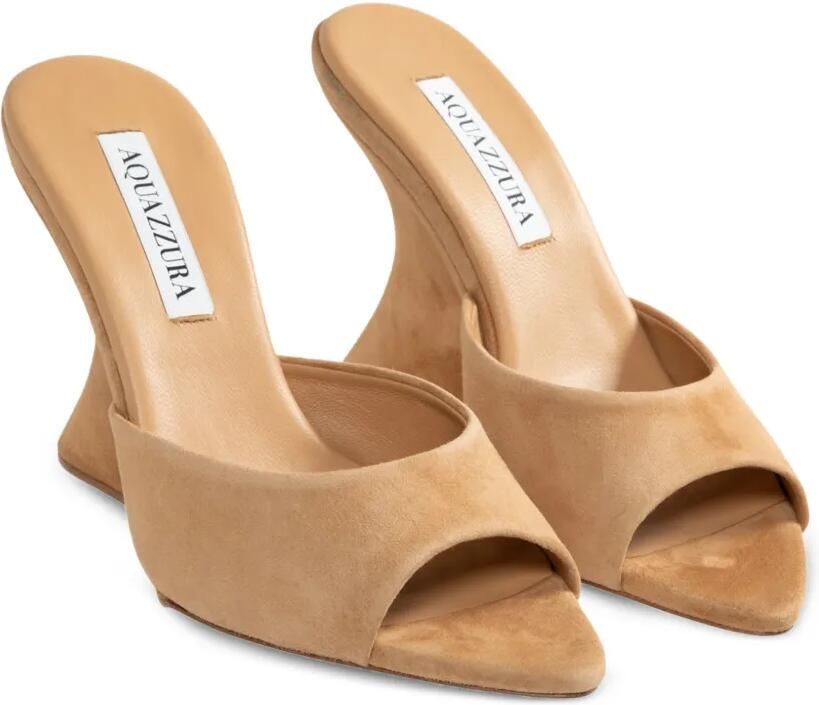 Aquazzura Bisous 95 sleehak Bruin - Foto 2