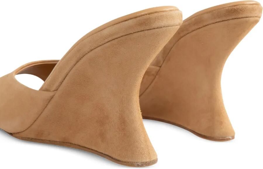Aquazzura Bisous 95 sleehak Bruin - Foto 3