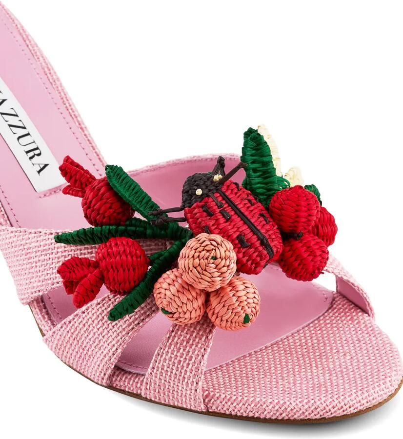 Aquazzura Botanica sandalen met hak Roze - Foto 2