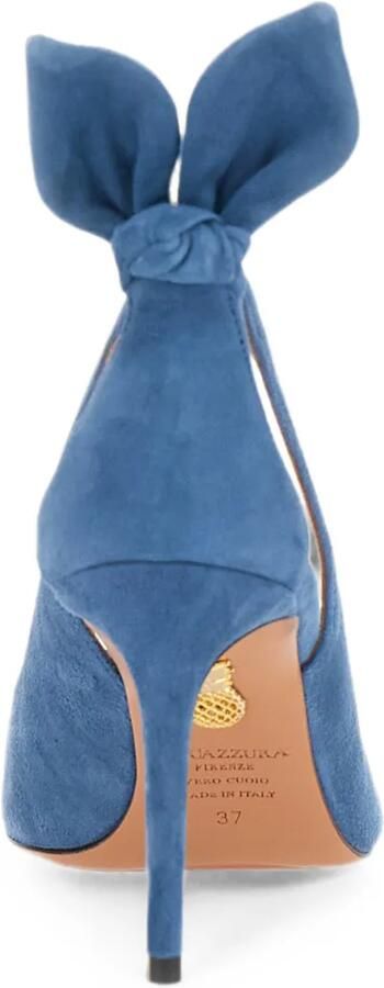 Aquazzura Bow Tie pumps 85 Blauw - Foto 3