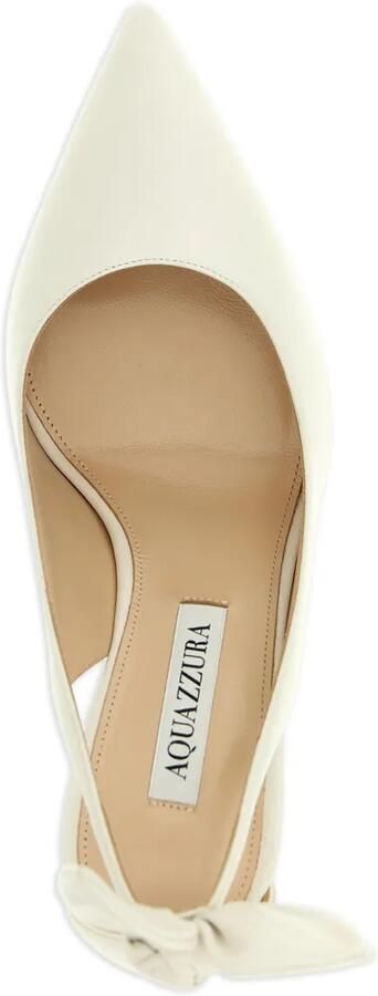 Aquazzura Bow Tie pumps Wit - Foto 4