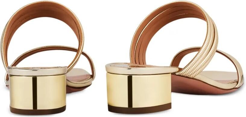 Aquazzura Collier sandalen 35 Goud - Foto 5