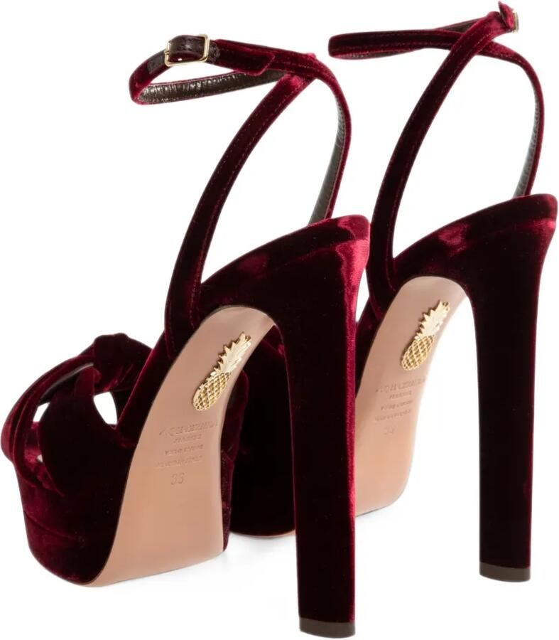 Aquazzura Cupid Plateau sandals Rood - Foto 3