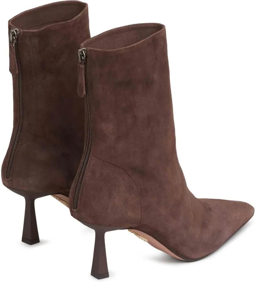 Aquazzura Enkellaarzen met puntige neus Bruin - Foto 2