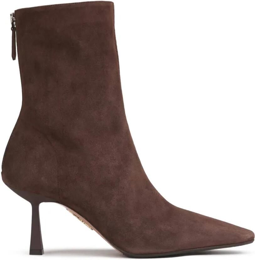 Aquazzura Enkellaarzen met puntige neus Bruin - Foto 4