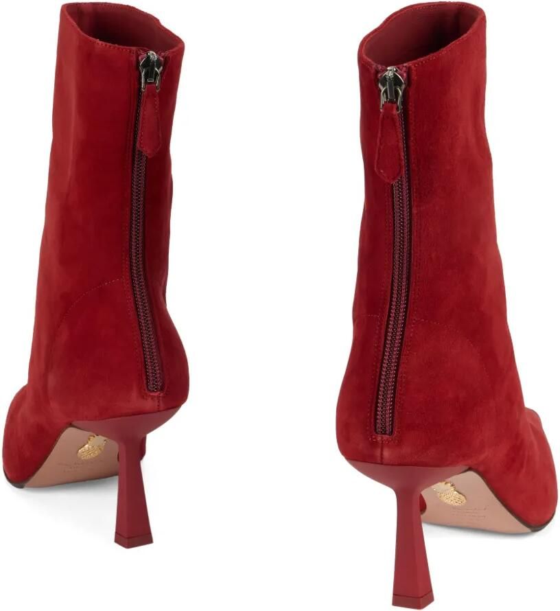 Aquazzura Enkellaarzen met puntige neus Rood - Foto 2
