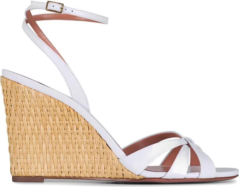 Aquazzura Geweven sandalen Grijs