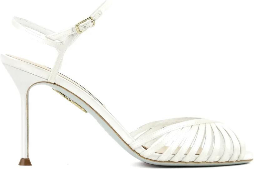 Aquazzura Hold Me sandalen 85 Wit
