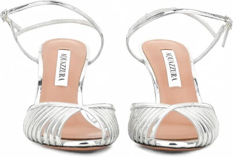 Aquazzura Hold Me sandalen Zilver - Foto 3