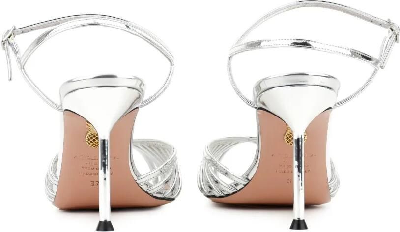Aquazzura Hold Me sandalen Zilver - Foto 5