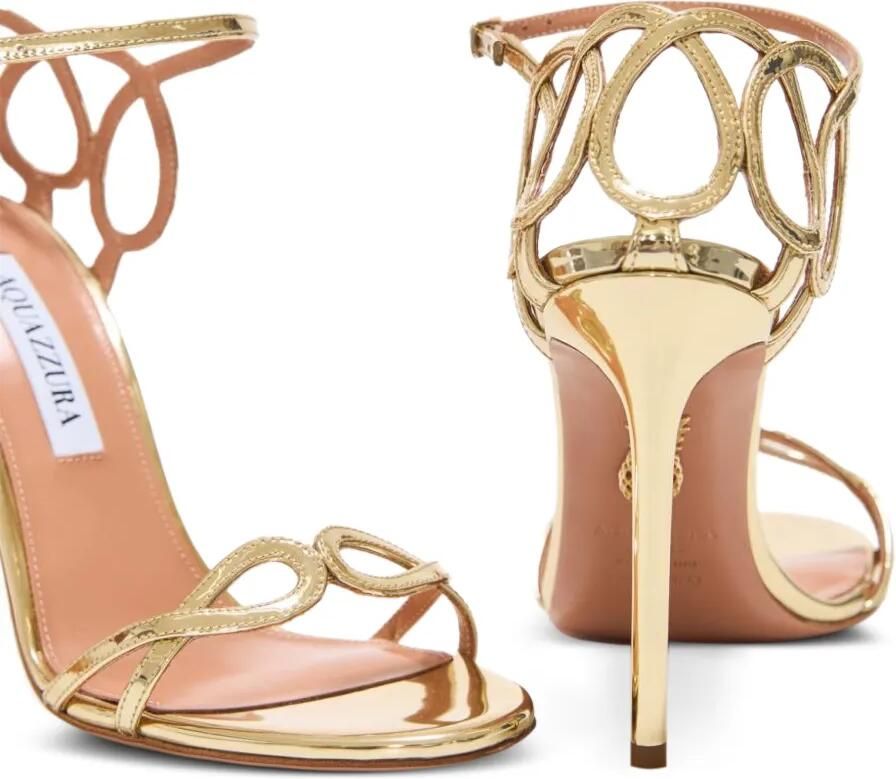 Aquazzura Hula sandalen met uitgesneden details Goud - Foto 2