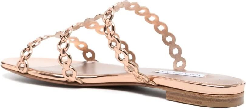 Aquazzura Infinity Chain sandalen Goud - Foto 4