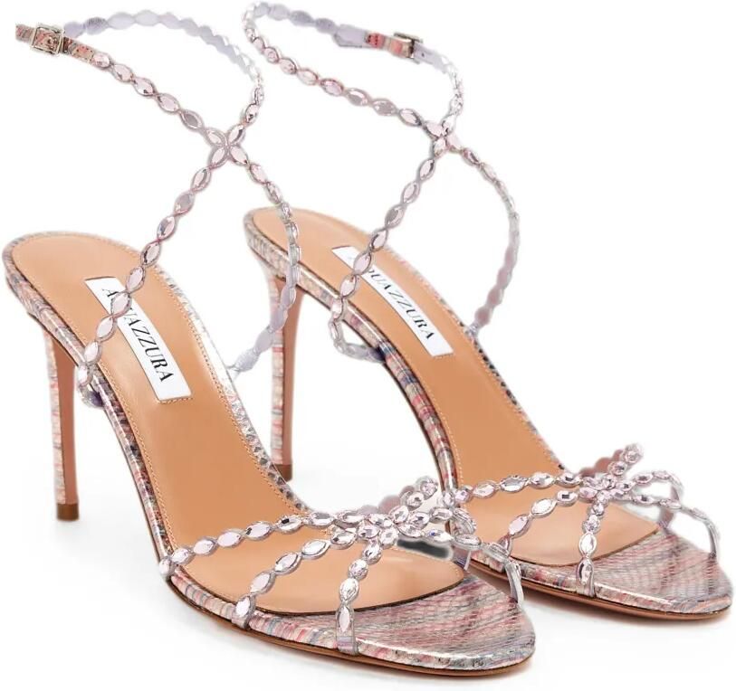Aquazzura Love Struck sandalen Roze