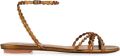 Aquazzura Love Struck sandalen verfraaid met kristallen Goud - Goud