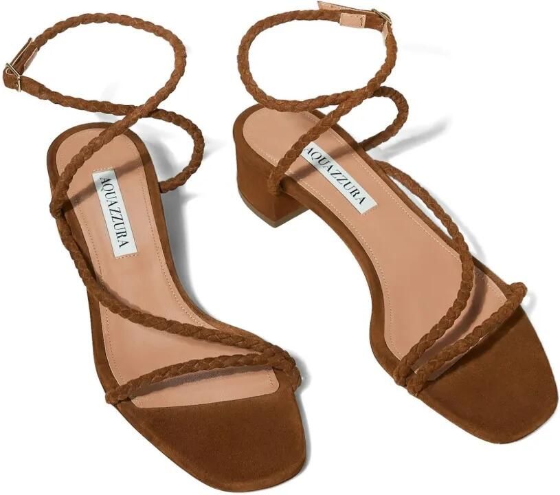 Aquazzura Luca sandalen met bandje Bruin