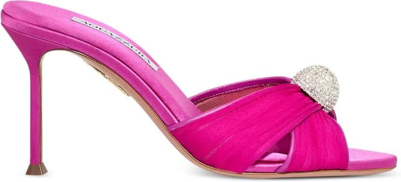 Aquazzura Mystery muiltjes 85 Roze