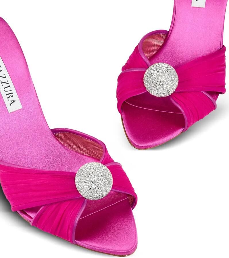 Aquazzura Mystery muiltjes 85 Roze - Foto 2