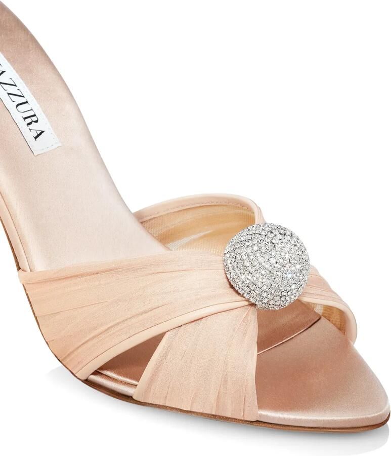 Aquazzura Mystery muiltjes 85 Roze - Foto 2