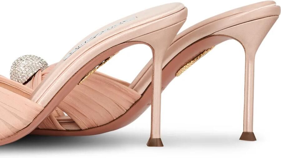 Aquazzura Mystery muiltjes 85 Roze - Foto 4