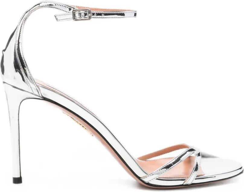 Aquazzura Nuda sandalen 85 Zilver