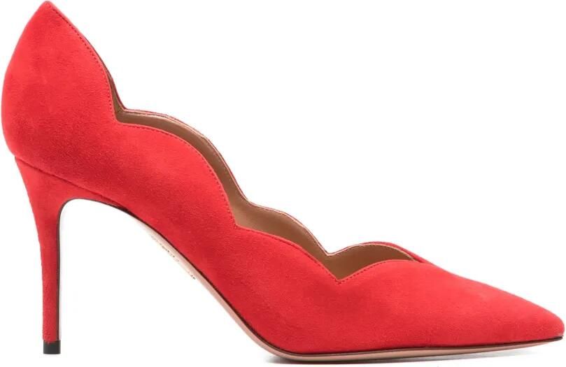 Aquazzura Petal pumps Rood