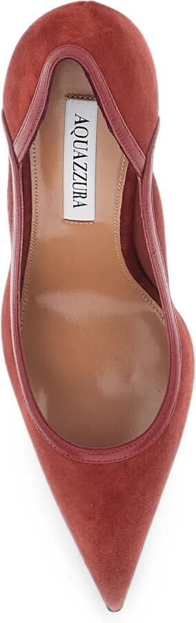 Aquazzura Pumps met puntige neus Rood