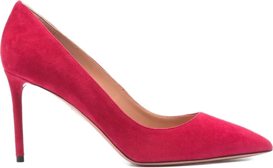 Aquazzura Pumps met puntige neus Roze