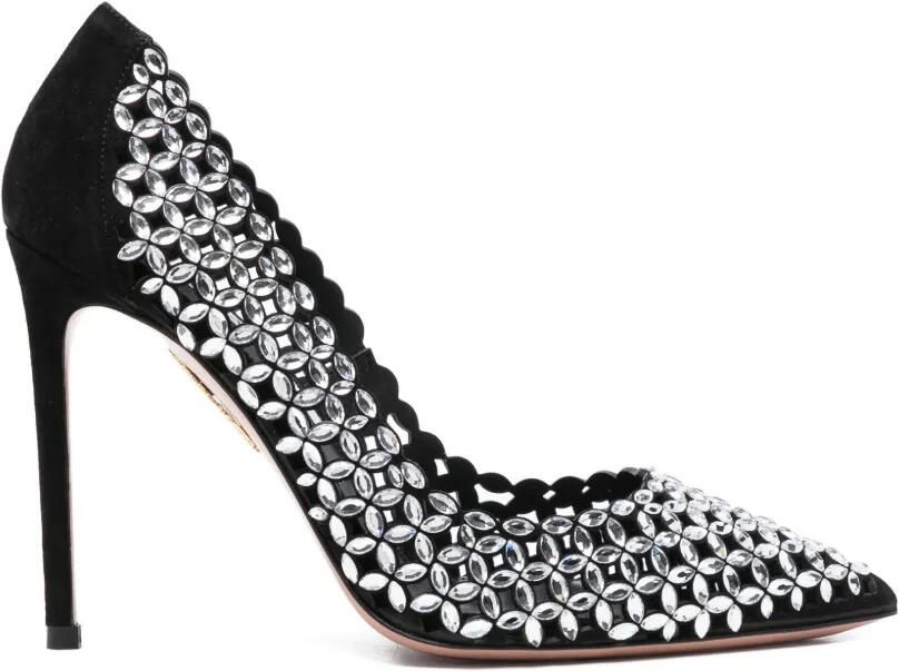 Aquazzura Pumps met puntige neus Zwart