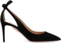 Aquazzura Bow Tie pumps 85 Zwart - Zwart