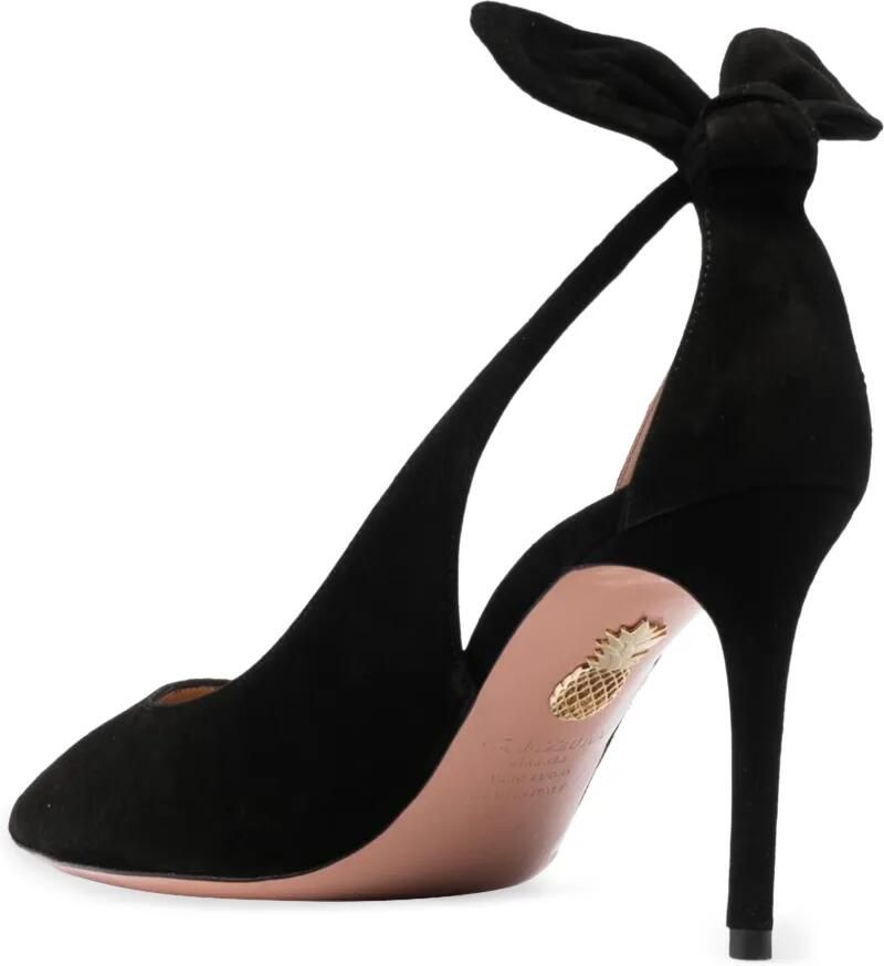 Aquazzura Bow Tie pumps 85 Zwart - Foto 2