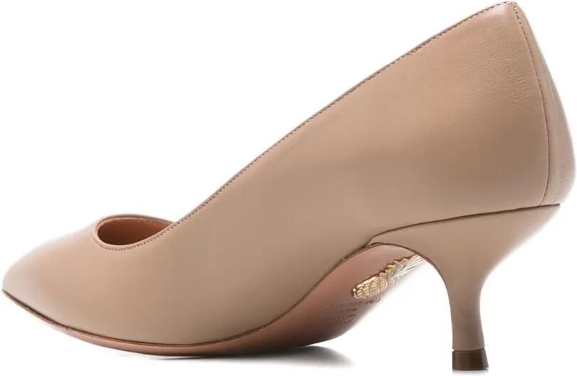 Aquazzura Purist pumps met puntige neus Beige - Foto 2
