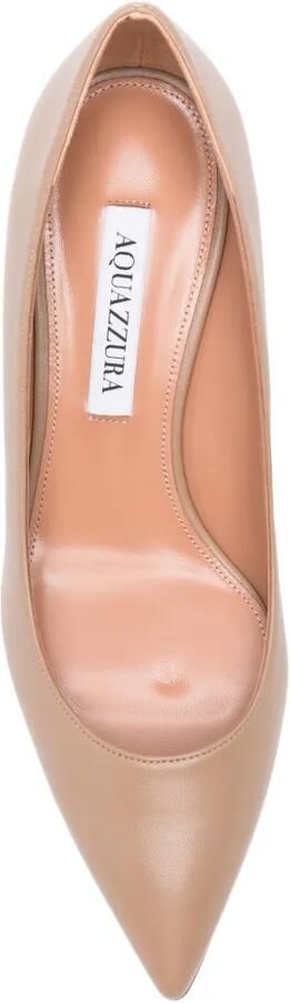 Aquazzura Purist pumps met puntige neus Beige - Foto 3